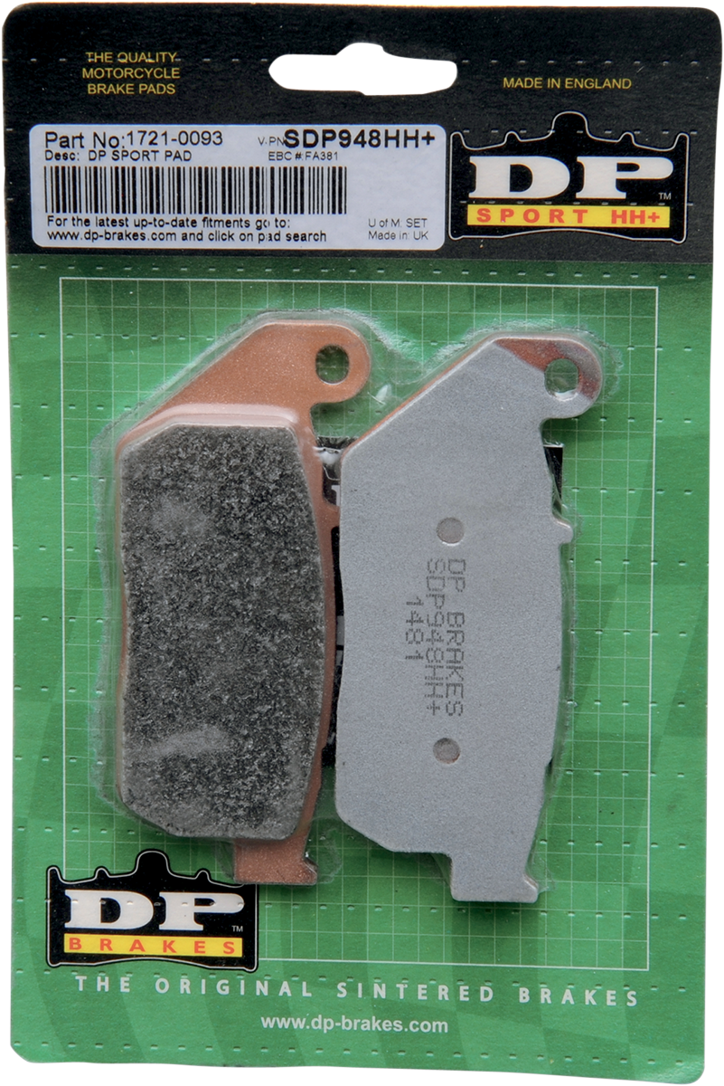 Sintered Metal Harley/Buell Brake Pads