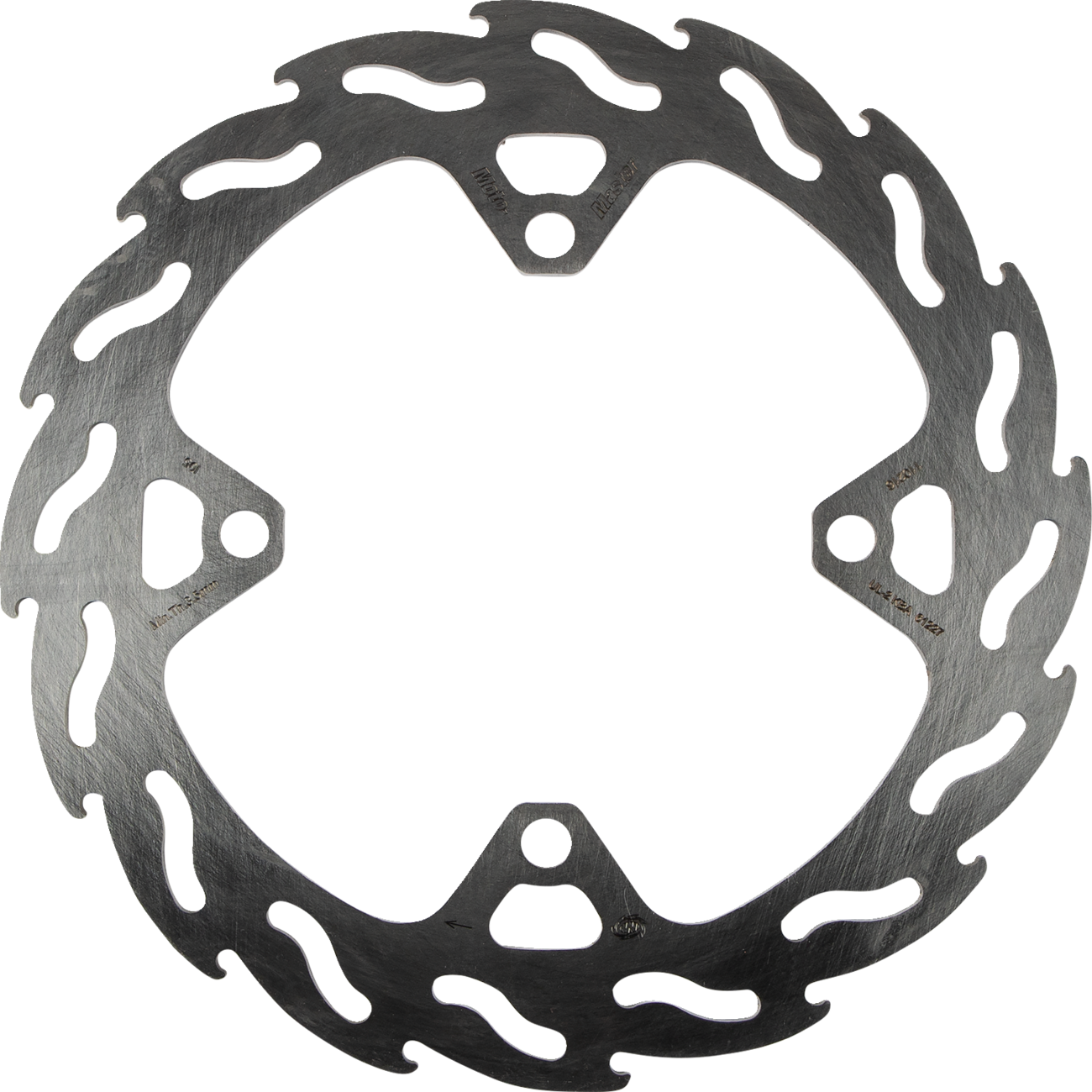 Moto-master Brake Rotor - Rear - Flame Kawasaki/Suzuki