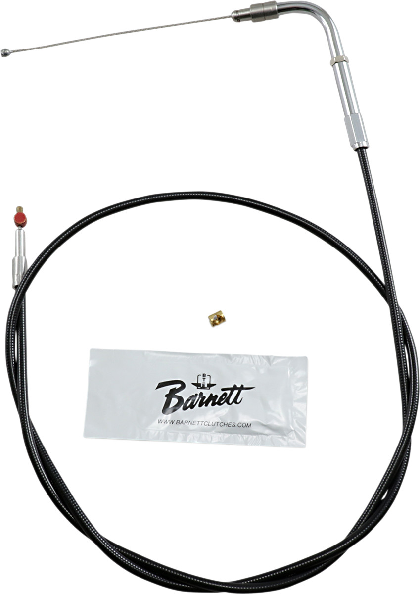 BARNETT Black Vinyl Throttle/Idle Cable