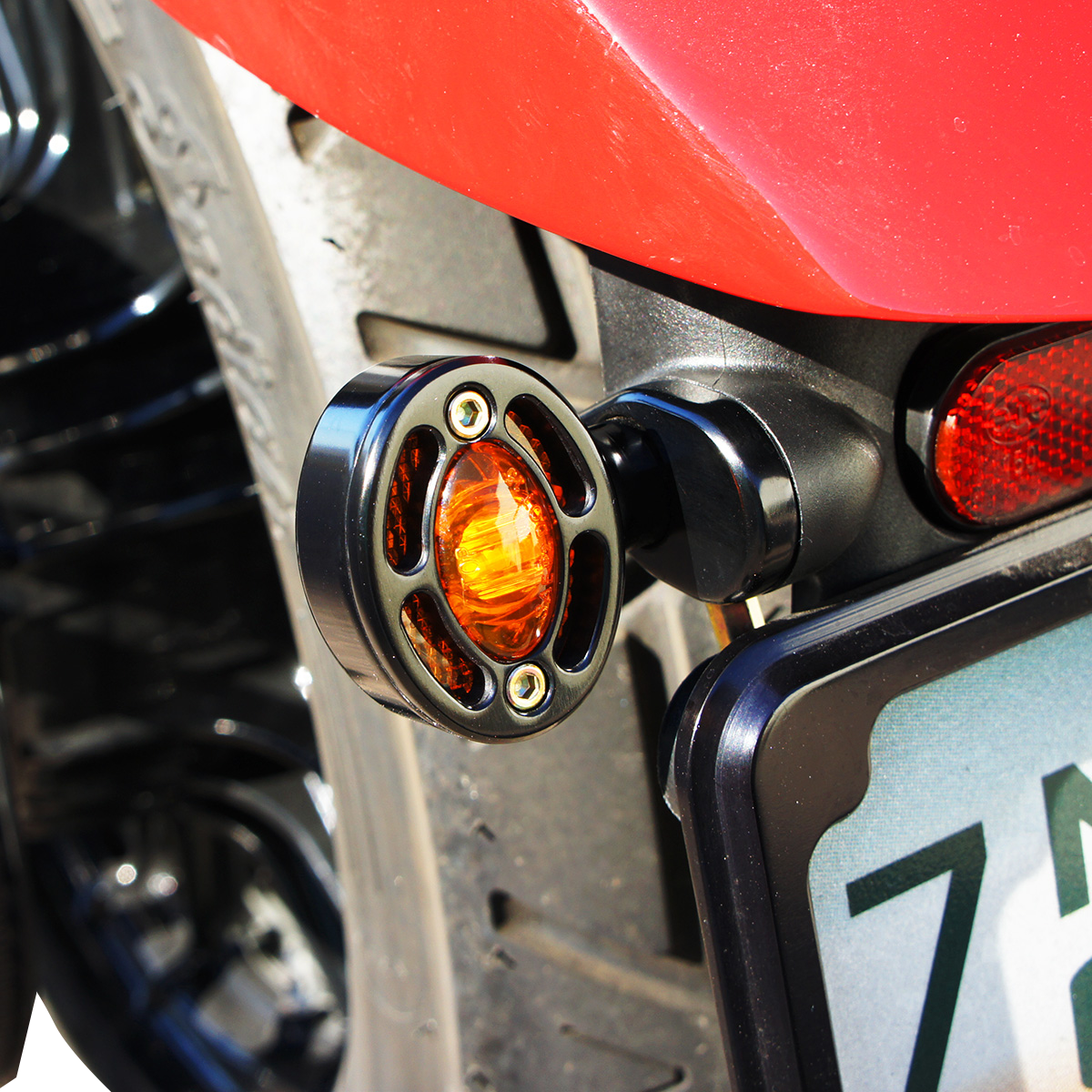JOKER MACHINE Rat Eye Turn Signal Adapter Plates