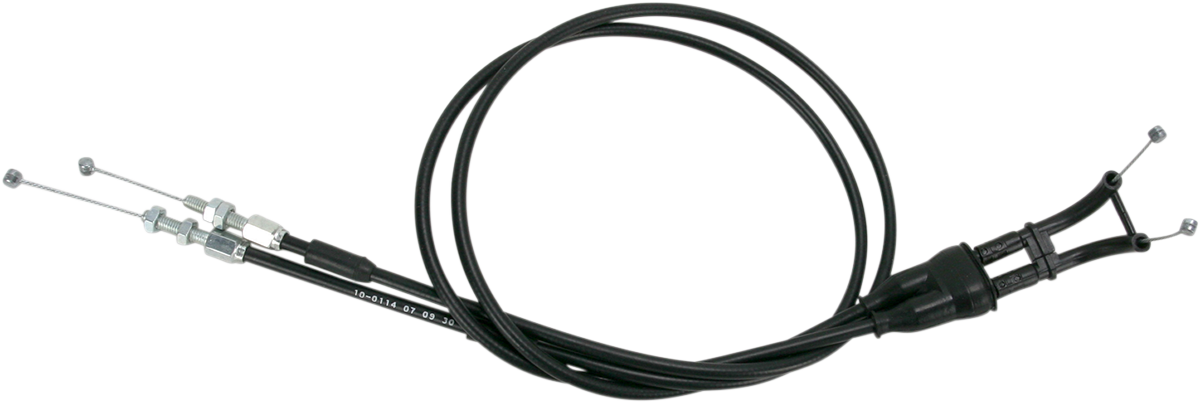 Motion pro Black Vinyl Throttle Cable - Push/Pull - +3" - '00-'02 KTM 400/520