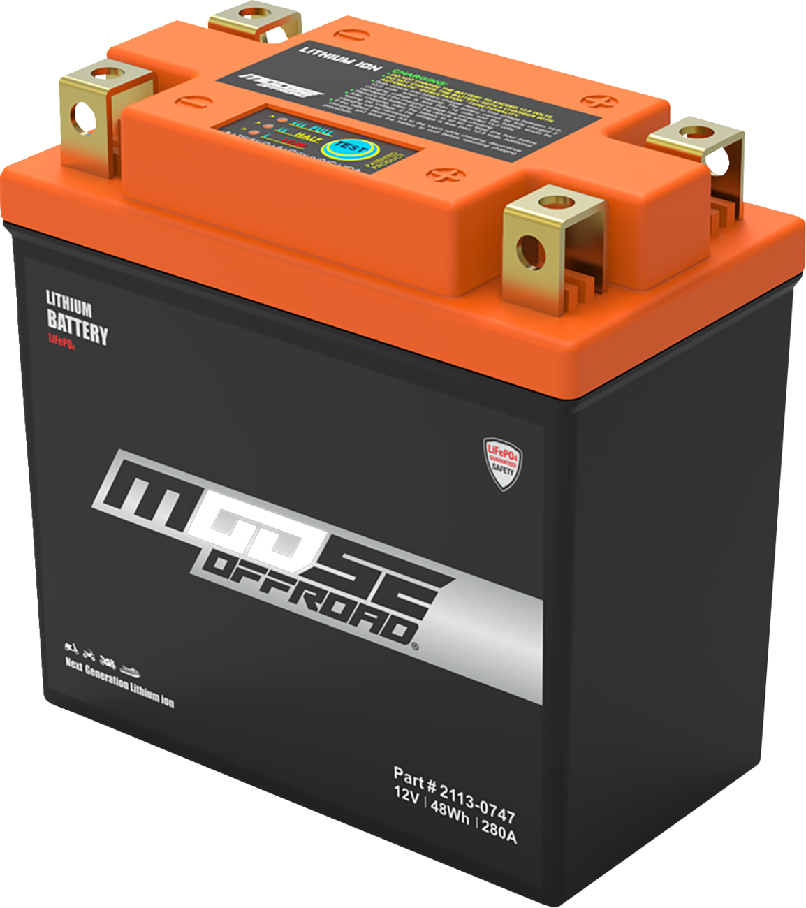 Moose Racing Lithium LiFePO4 Battery