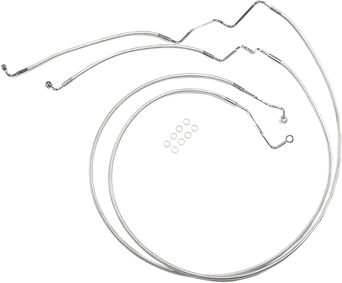 Touring Lower Brake Line