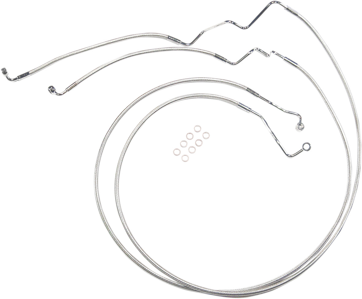 Touring Lower Brake Line