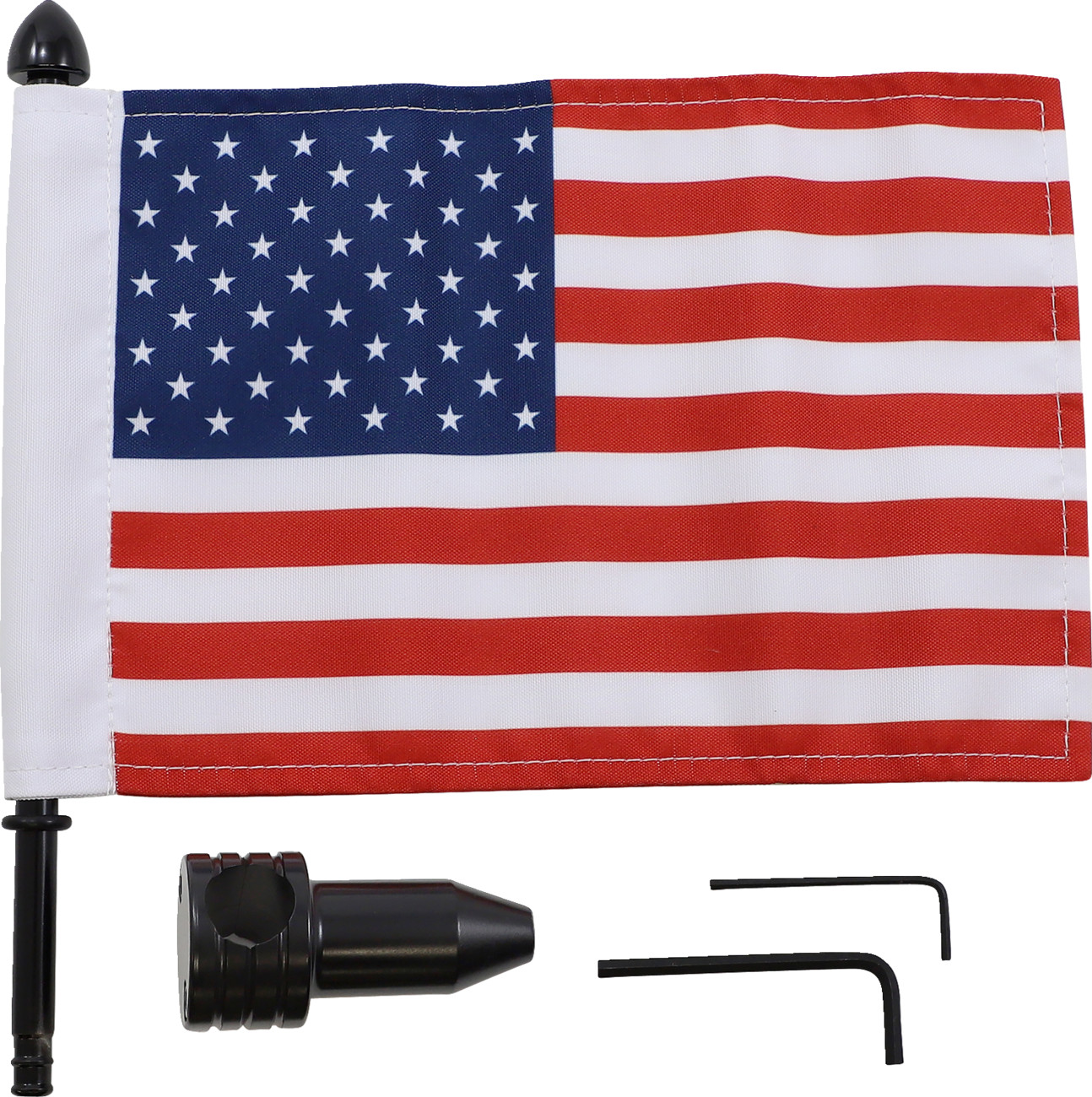PRO PAD Saddlebag Bar Flag Mount With Flag
