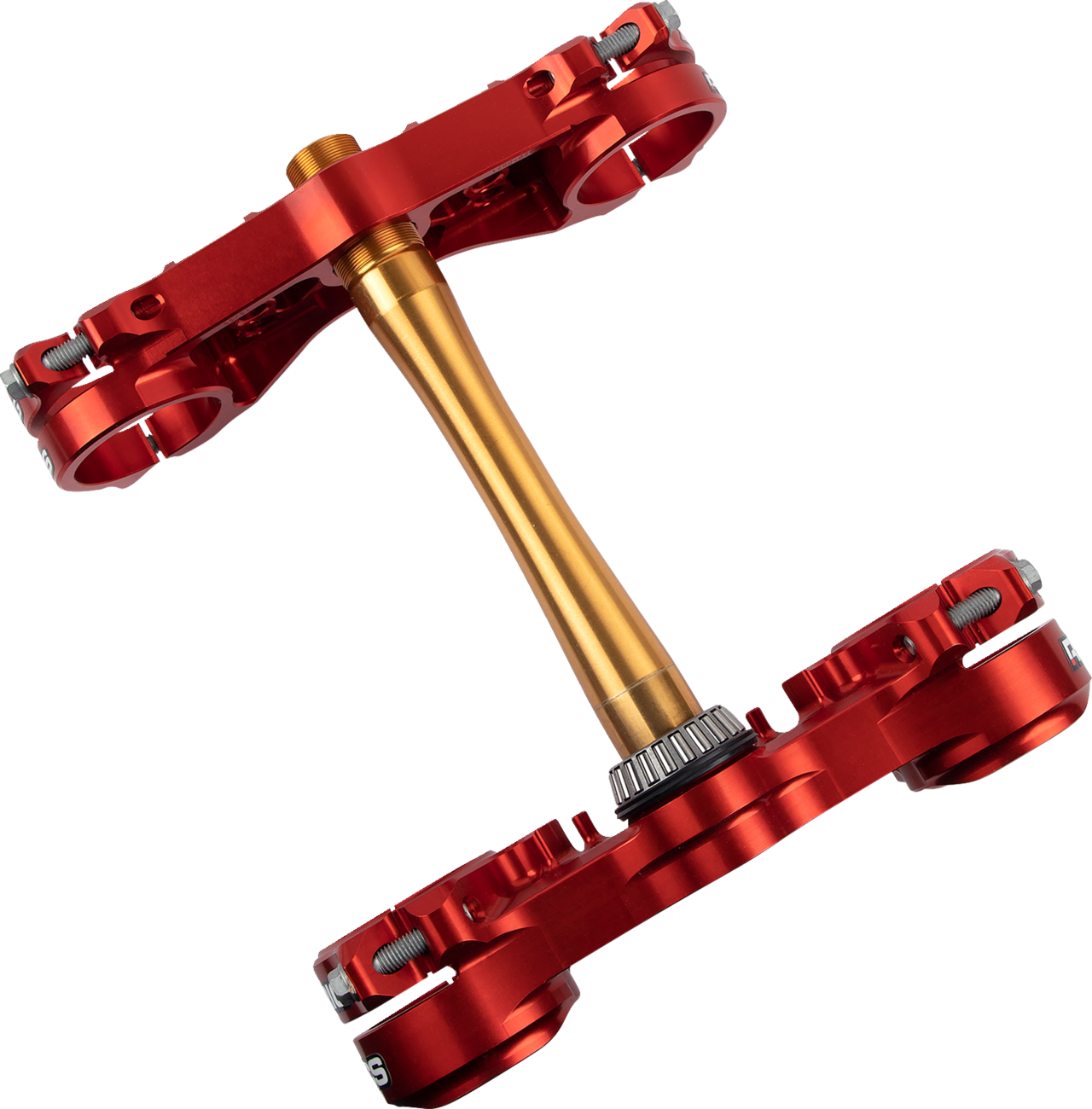 Xtrig Triple Clamp - 22 mm - Red Honda