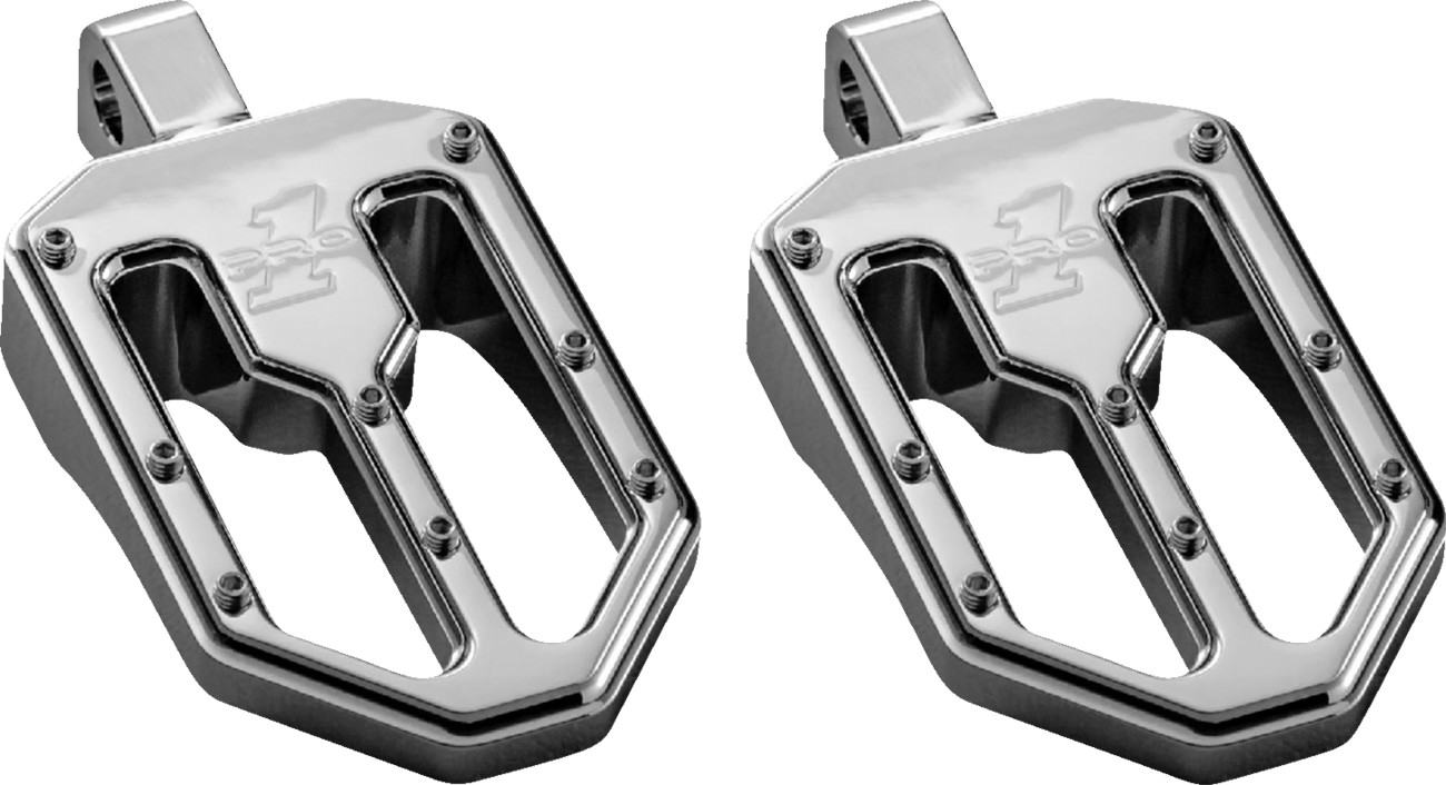 Pro-One Moto V1 Billet Foot Pegs For Harley