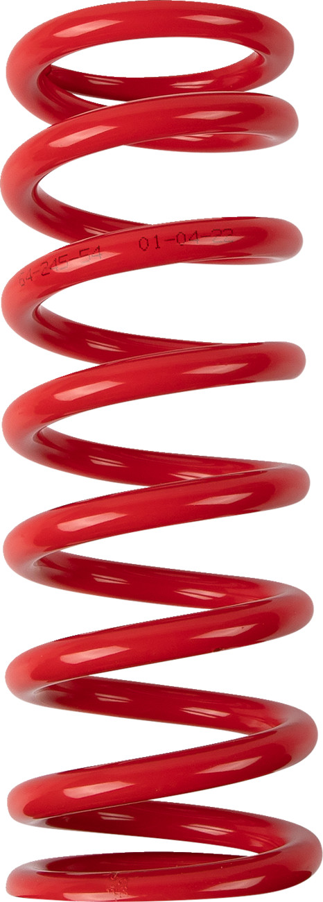 Moose offroad Shock Spring - 64/66 mm OD - 54 n/mm - Red Honda/Kawasaki/Suzuki