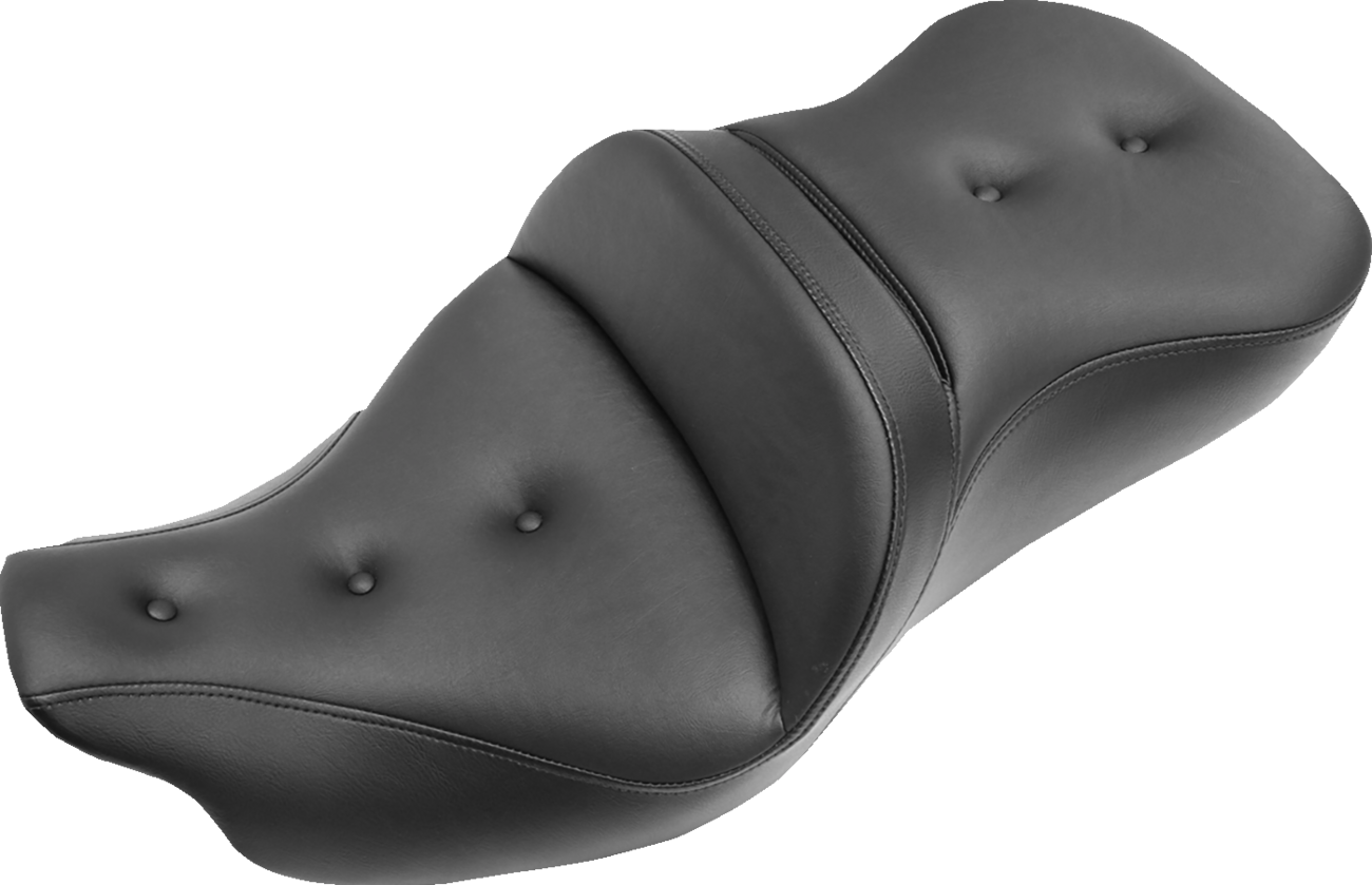 Saddlemen Roadsofa PT Pillow Top 2-Up Seat For Harley Touring 2008-2025