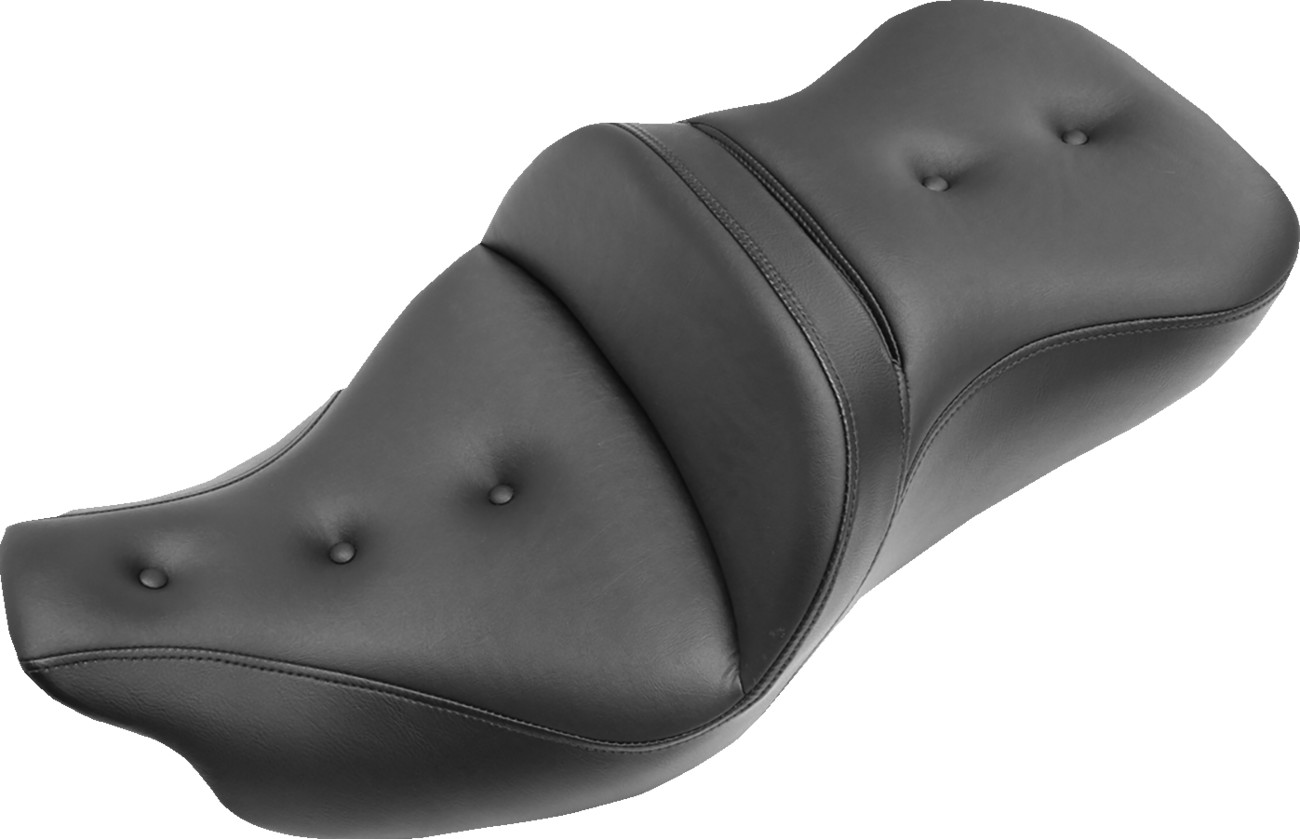 Saddlemen Roadsofa PT Pillow Top 2-Up Seat For Harley Touring 2008-2025
