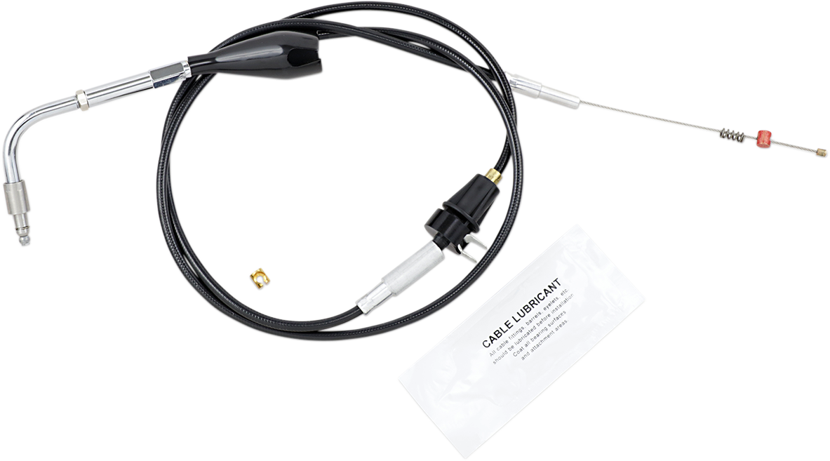 BARNETT Black Vinyl Throttle/Idle Cable