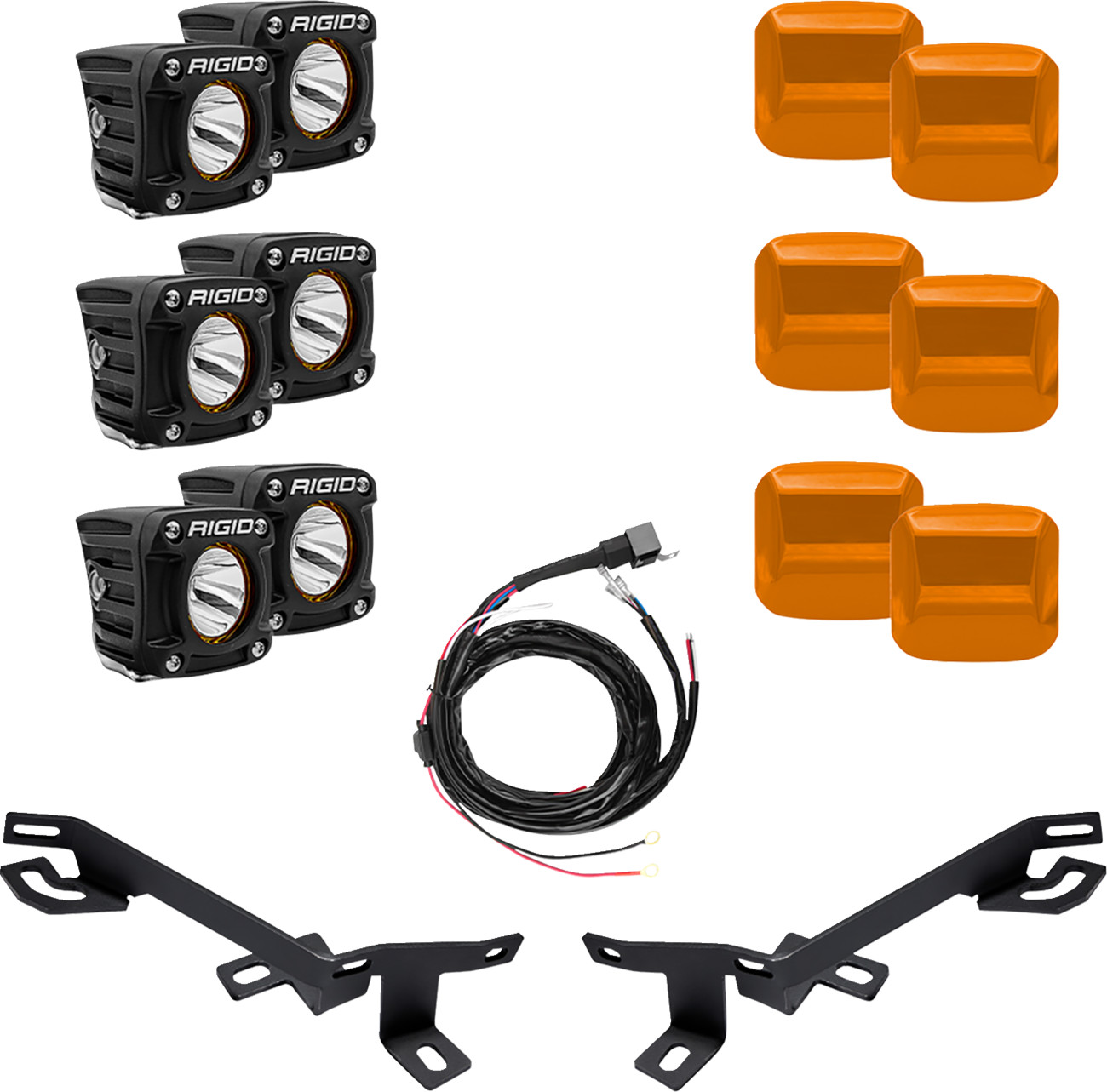 Rigid Revolve Headlight Kit Can-Am Maverick X3 2017-2024