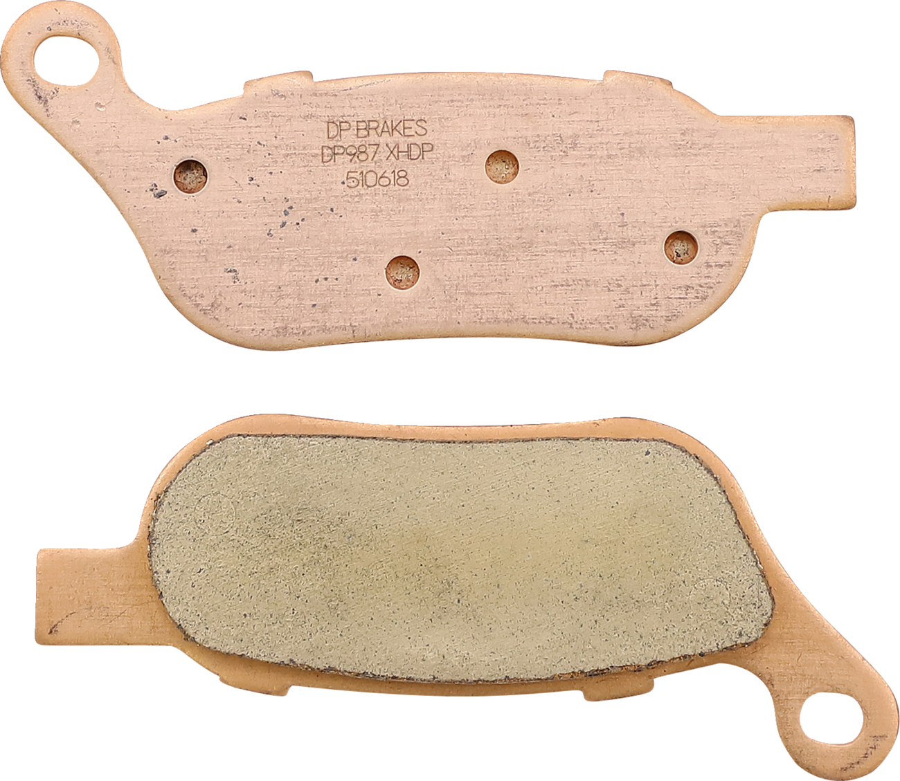 DP Brakes Sintered Rear Brake Pads For Harley Softail / Dyna 2008-2017