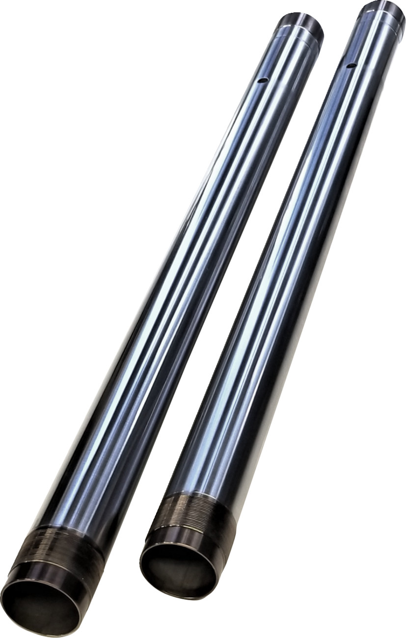 Custom cycle engineering Fork Tubes - 43 mm - Standard Length - Ultra Chrome - Inverted Harley Davidson