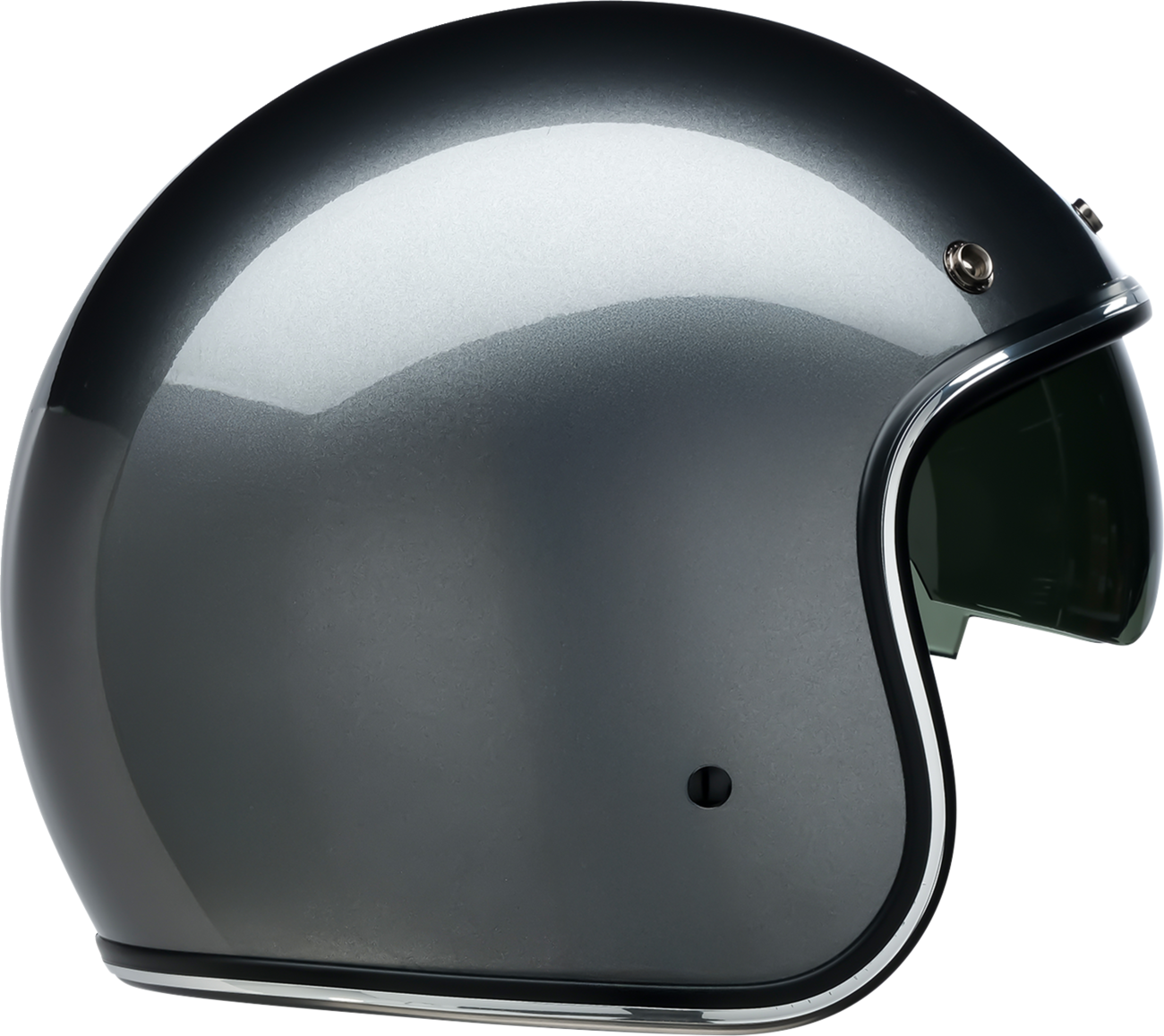 Z1R Grimlock Solid Helmet — Silver