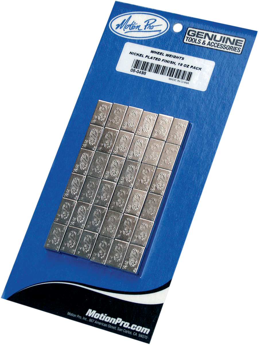 Motion Pro Nickel Plated Wheel Weights