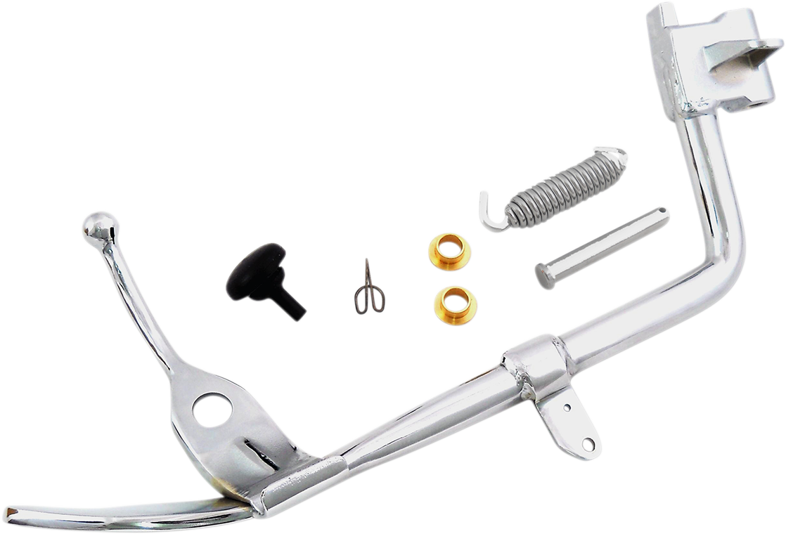Drag Specialties Chrome Complete Kickstand Kit 2007-2017 Harley Softail FXS FXST