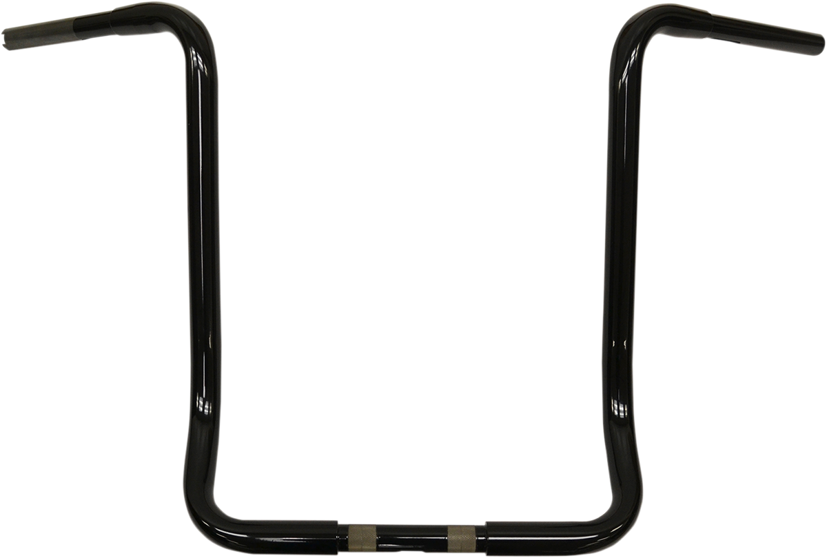 La choppers 1-1/4" Touring Ape Hanger Handlebar - 18" - Black Harley Davidson