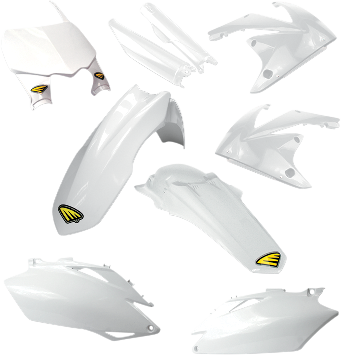 Cycra Body Kit - Powerflow - White - CRF 250/450 R 2009-2012 Honda CRF450R / 2010-2013 Honda CRF250R