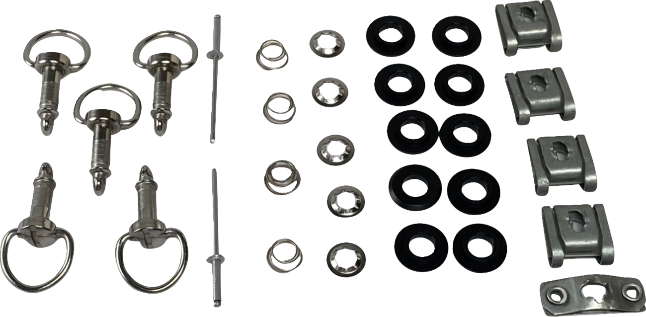 Quad Logic Quick Release Body Fastener Kit Polaris Scrambler 850 / 1000 2013-2024
