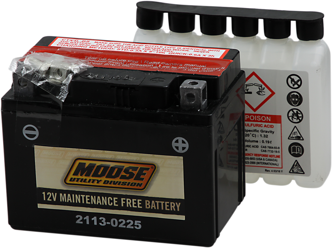 Moose offroad AGM Maintenance-Free Battery Kasea/E-Ton/Arctic Cat/Polaris