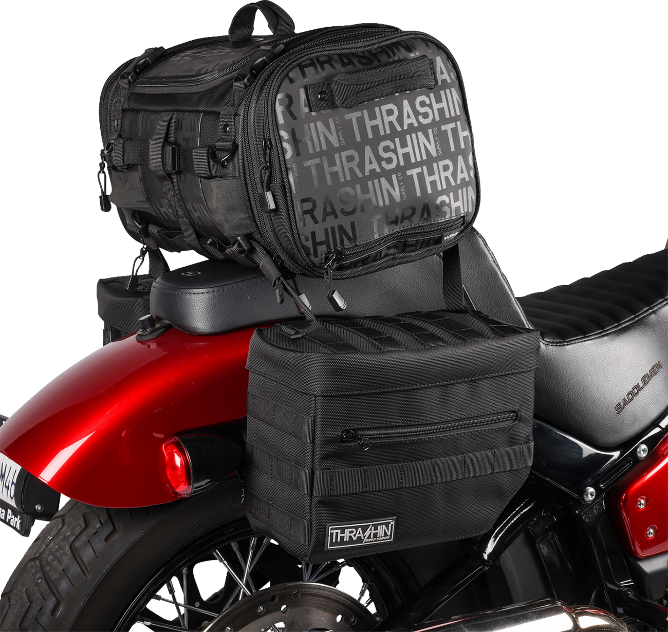 Thrashin Supply Essential Saddlebags V3 For Harley