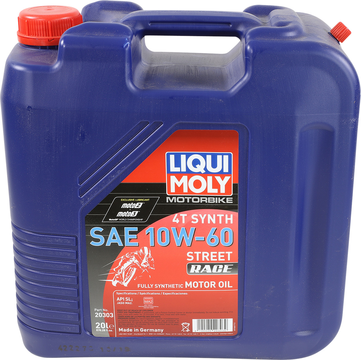 Liqui moly Street Race Synthetic 4T Engine Oil