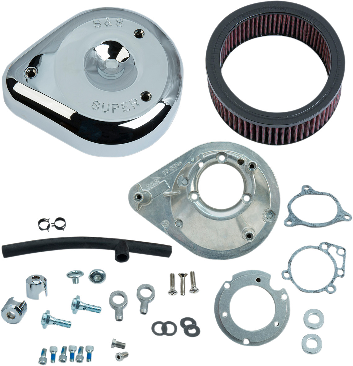 S&S Cycle Teardrop Air Cleaner Kit For Harley EFI 2008-2017