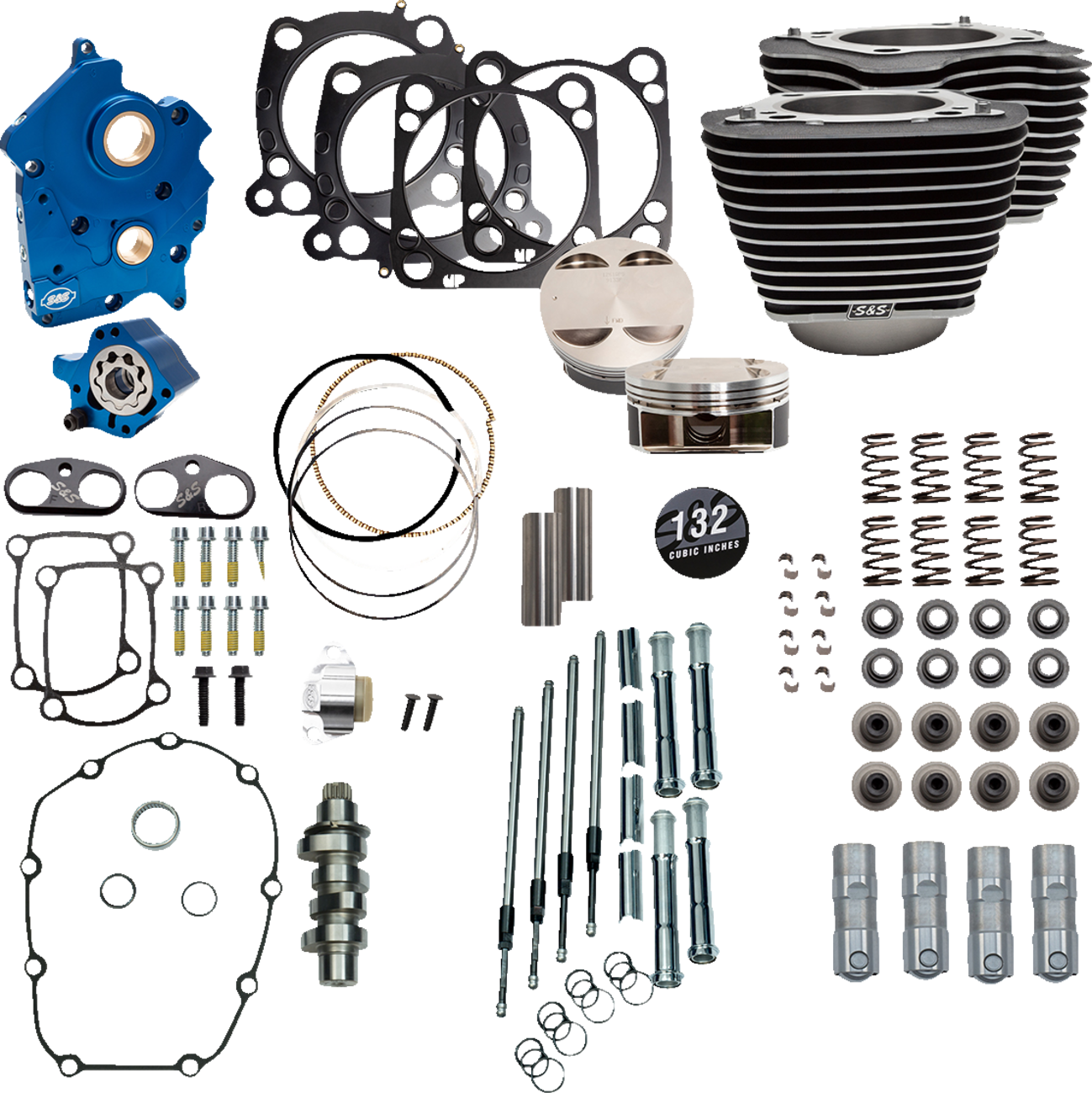 S&S CYCLE 132" Power Package Engine Performance Kit