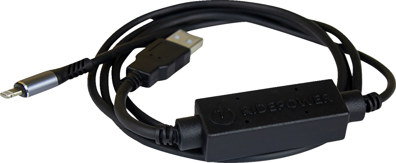 RIDEPOWER USB to Lightning with Intelligent Electronics Charging Cable