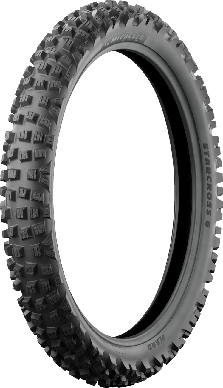 Michelin Tire - StarCross 6 Hard - Front - 90/100-21 - 57M