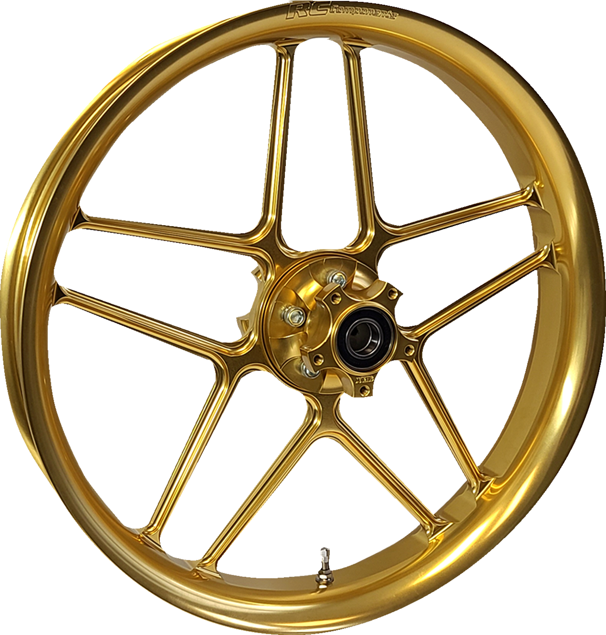 Rc components Wheel - Laguna - Front - Dual Disc/with ABS - Gold - 21x3.5 Harley Davidson