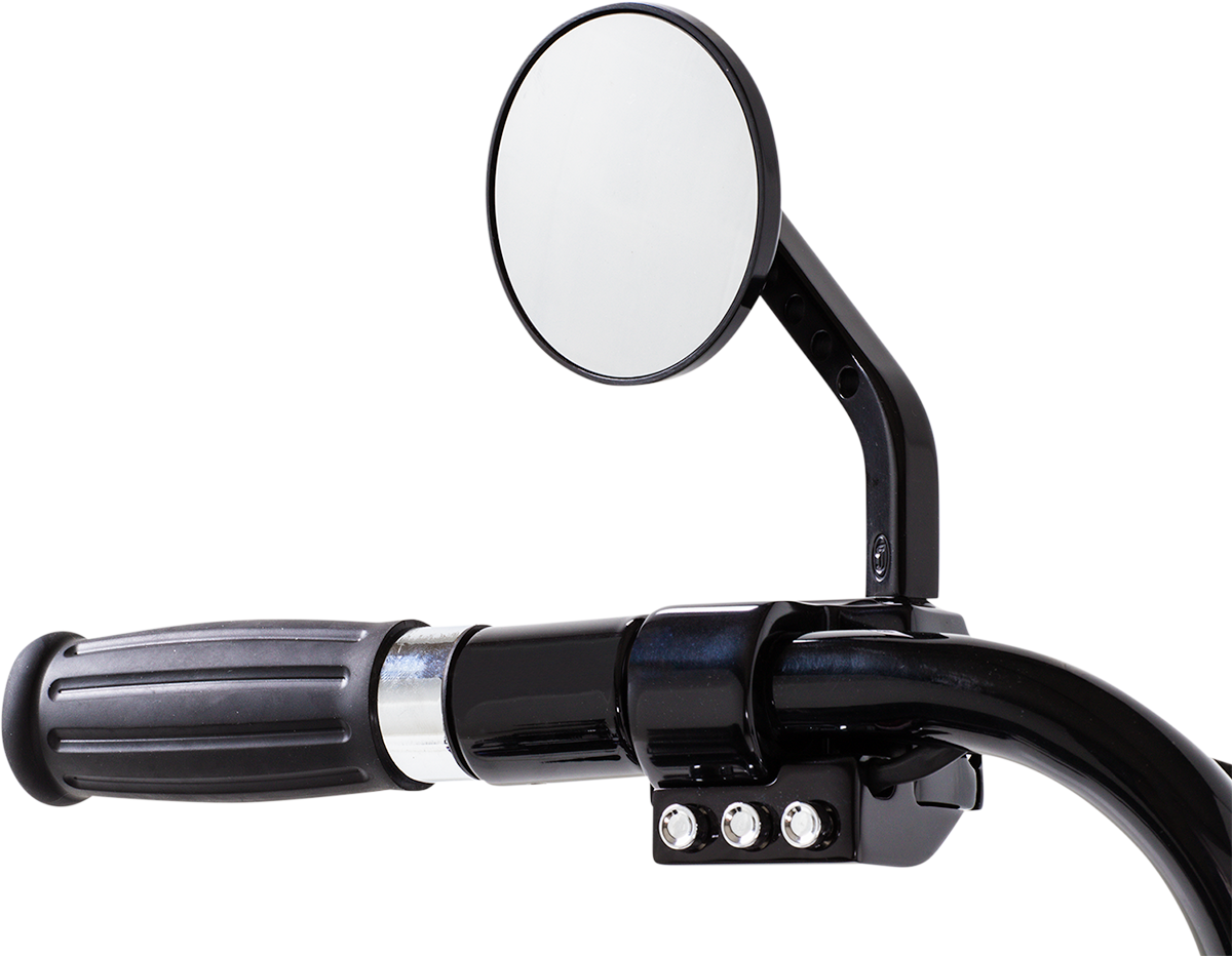 Joker Machine Viewtech 7 Round Mirror For Harley