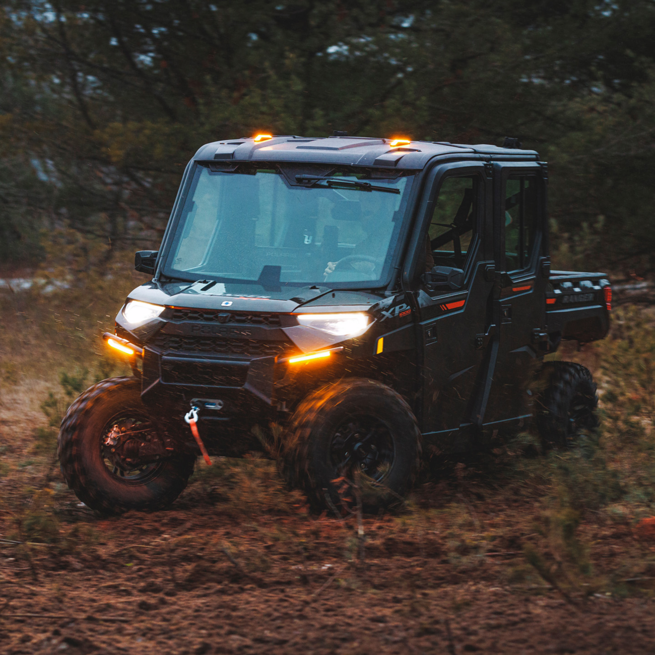 Ravek Apex Lights™ - Running - Amber - Ranger Polaris