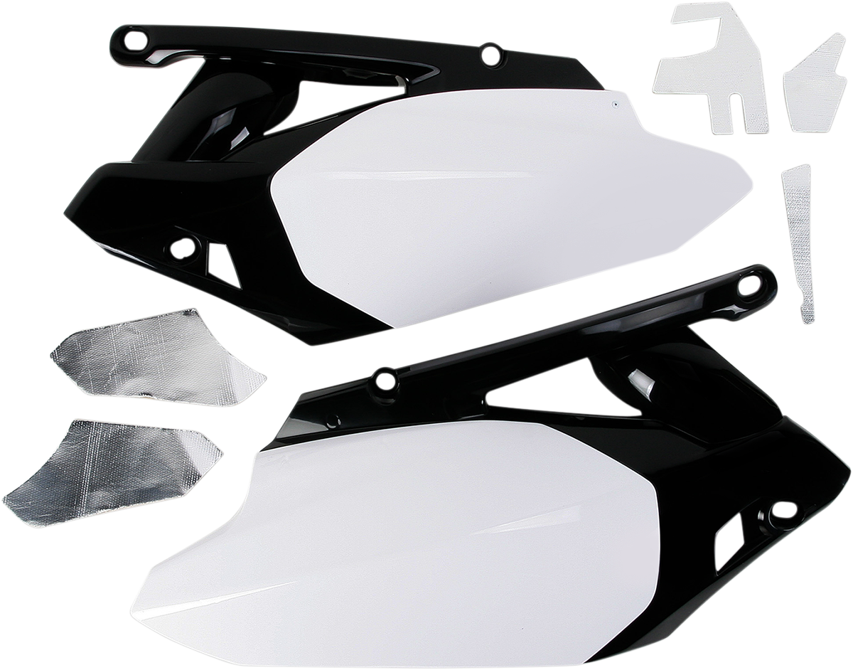 Acerbis Side Panels White Black 2171811035 2010-2013 Yamaha YZ450F