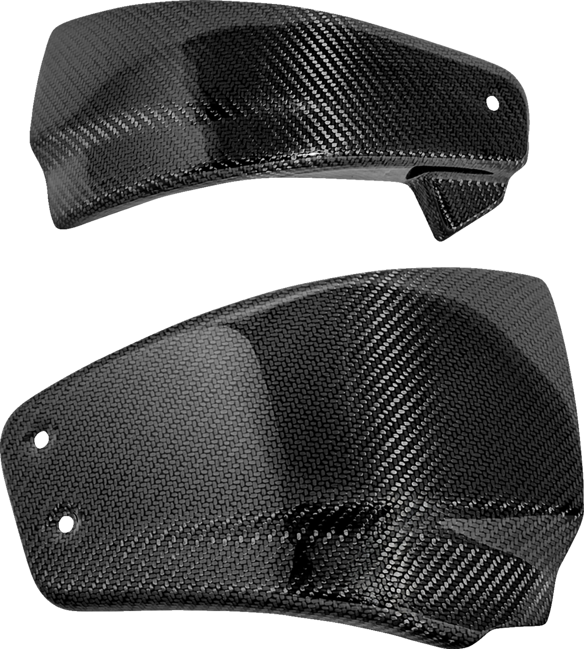 Saddlemen Side Cover - Carbon Fiber/Gloss Harley Davidson