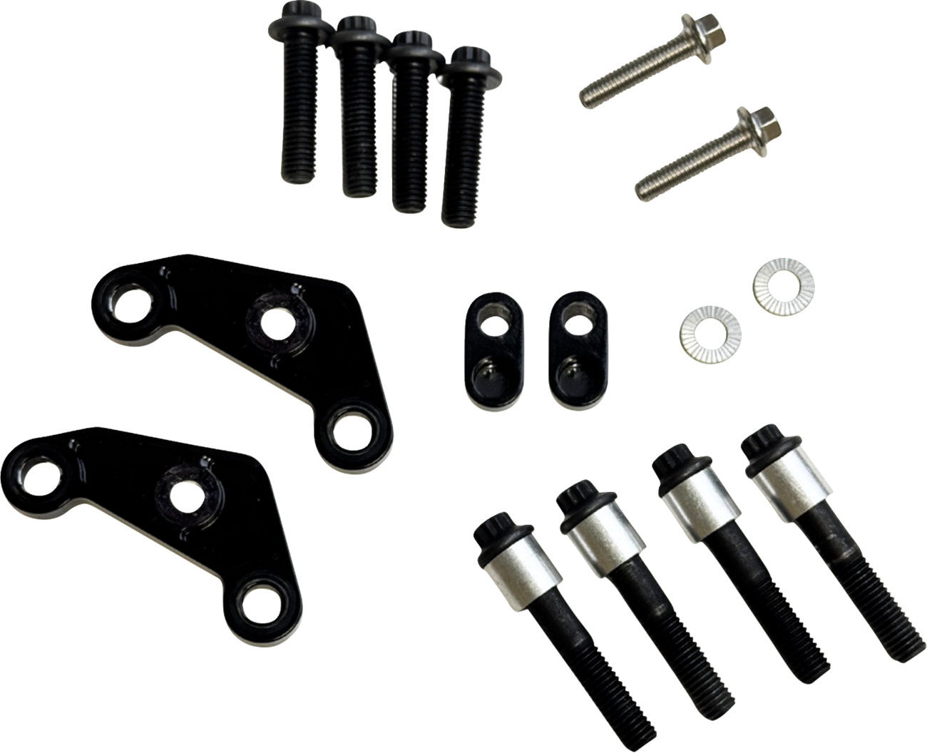 Custom Dynamics Front Brake Caliper Mount for Shark Demon Fog Lights For Harley Touring 2000-2026