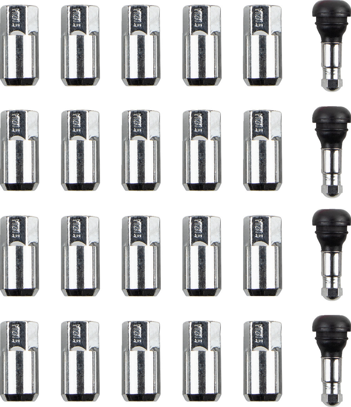 Moose Racing Replacement ATV/UTV Wheel Lug Nuts with Valve Stems