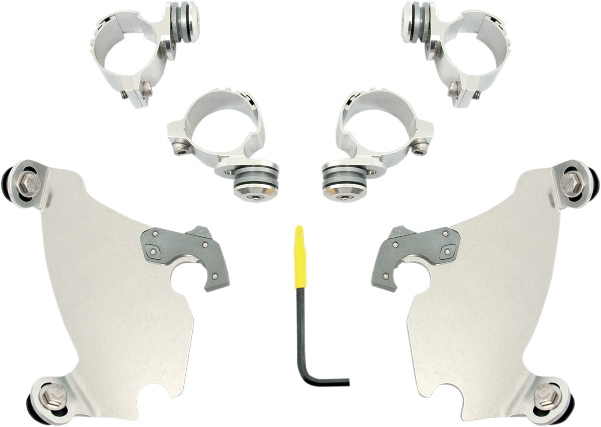 Memphis Shades Gauntlet Fairing Trigger-Lock Mount Kit For Harley 1986-2021