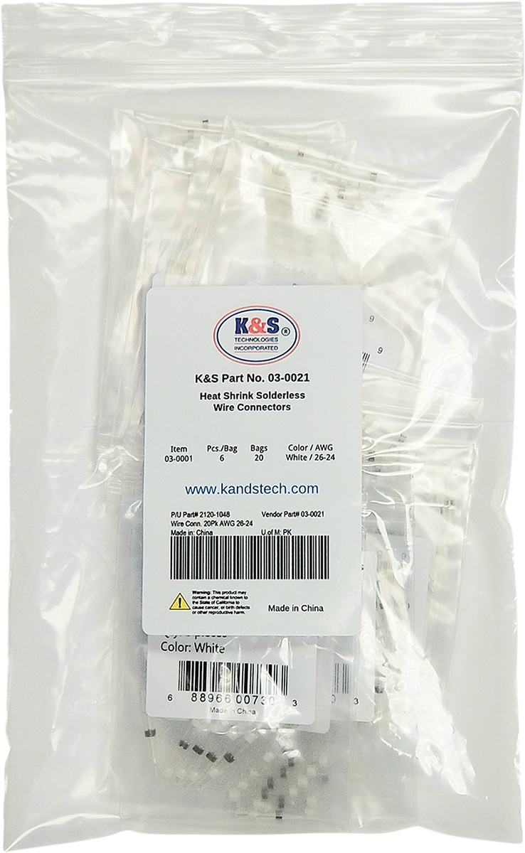 K&S TECHNOLOGIES Solderless Wire Connectors