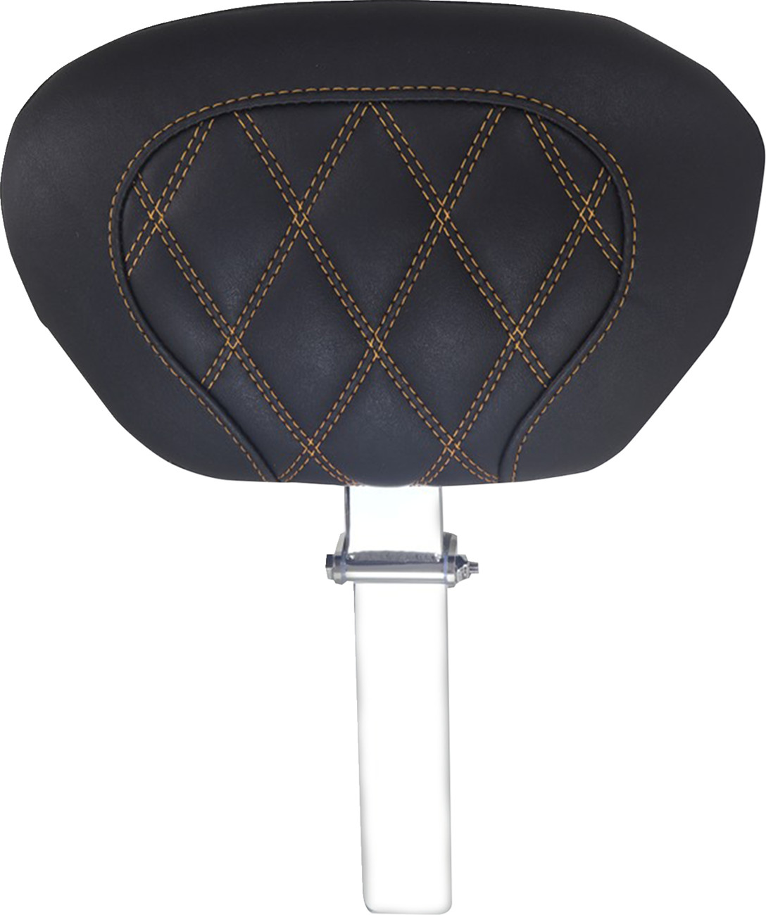 Mustang Double Diamond Driver Backrest For Harley Touring 2008-2025