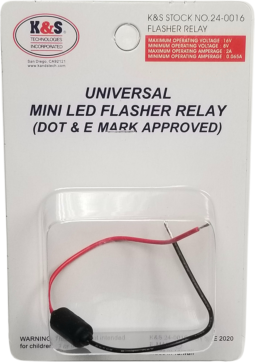Universal Mini LED Flasher Relay