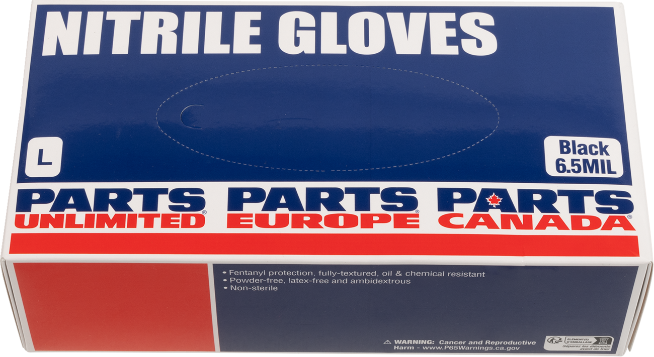 PARTS UNLIMITED Nitrile Gloves