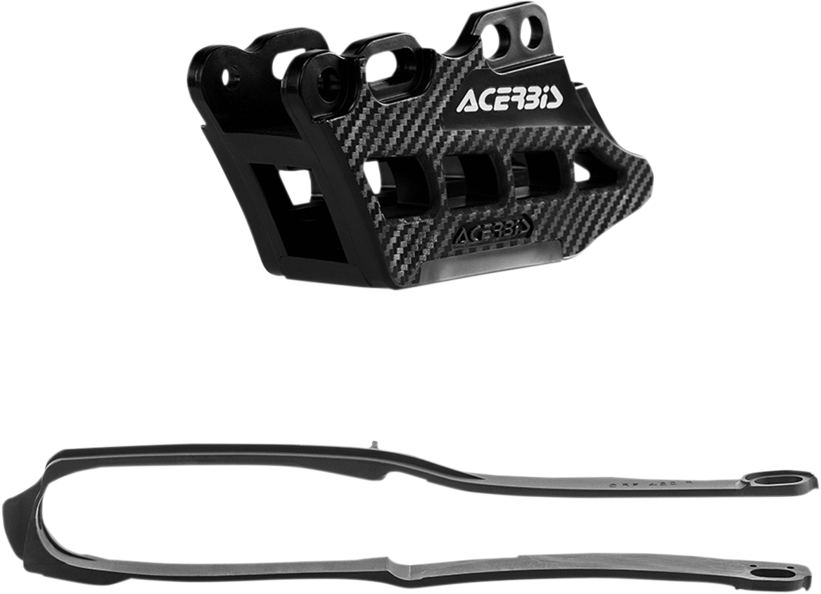 Acerbis Chain Guide and Slider Kit - Honda CRF250R/CRF450R/RX - Black
