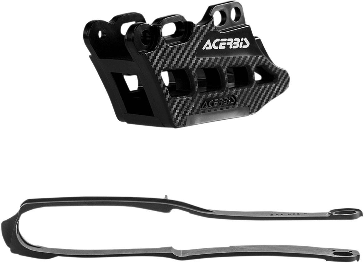 Acerbis Chain Guide and Slider Kit - Honda CRF250R/CRF450R/RX - Black