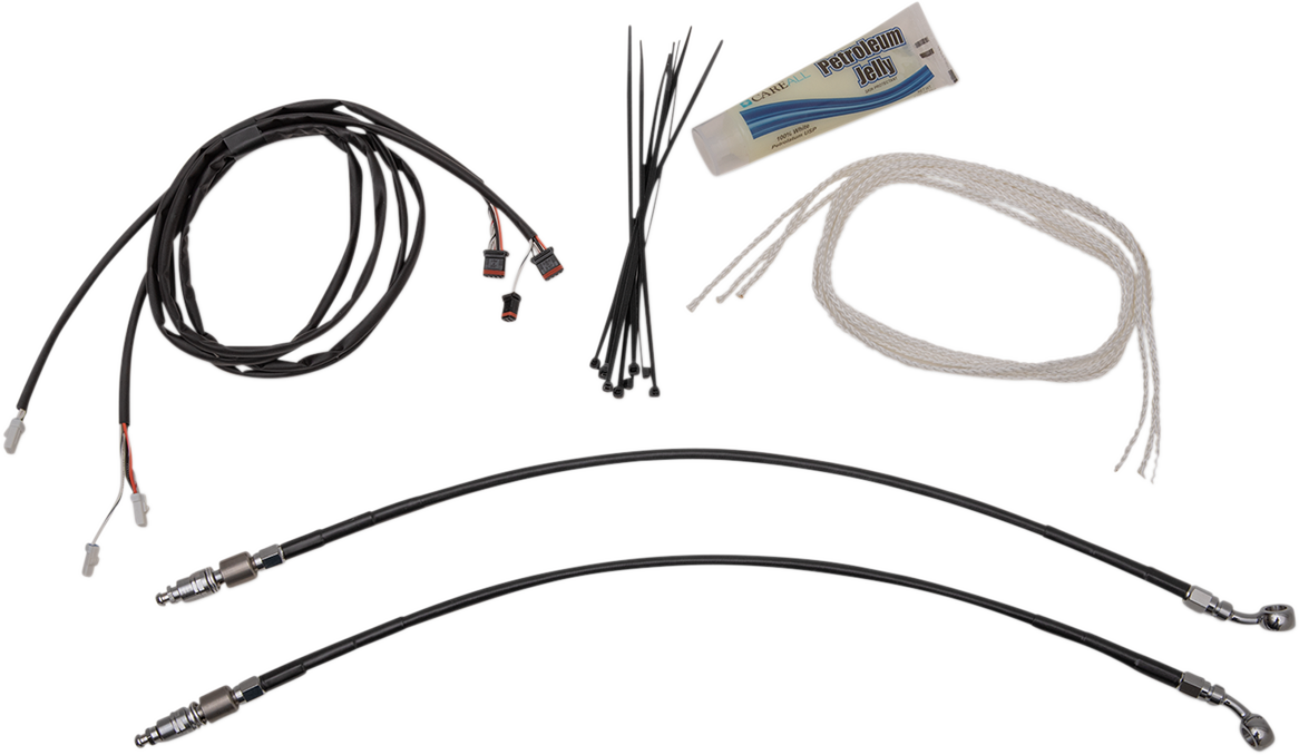 FAT BAGGERS INC. 1-1/4" EZ Install Round Top Handlebar Kit