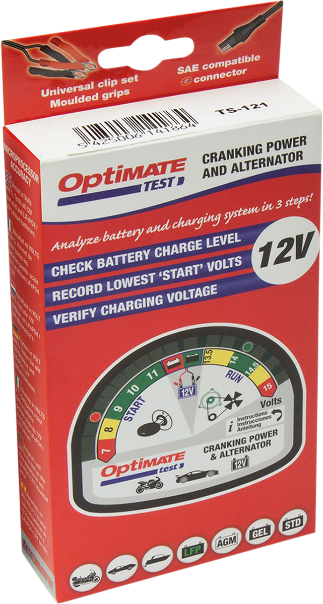 TecMate Cranking And Alternator Tester