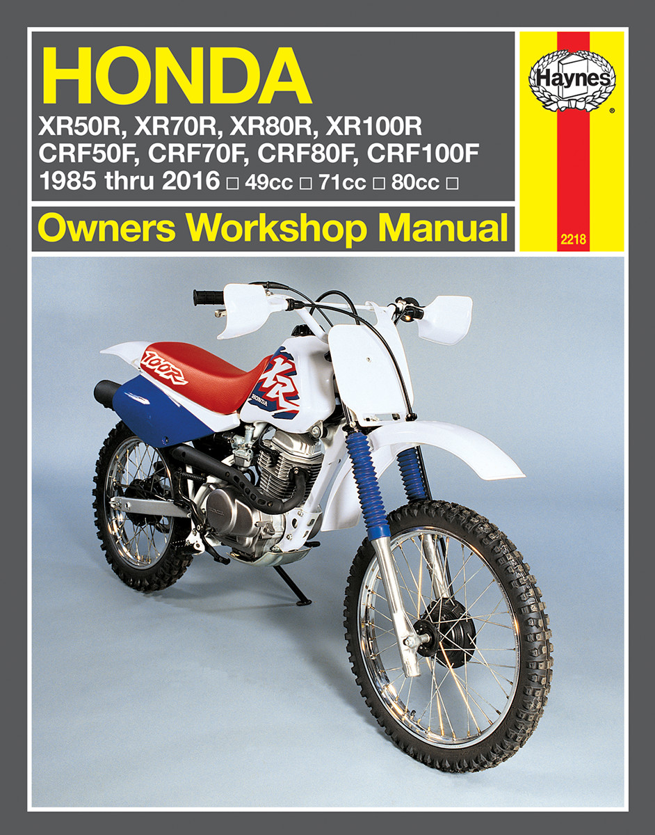 HAYNES Motorcycle Repair Manual — Honda