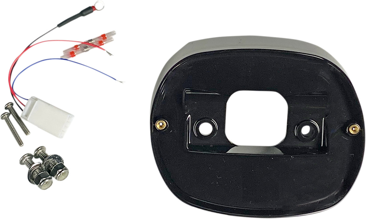 CUSTOM DYNAMICS Taillight Baseplate for Harley-Davidson