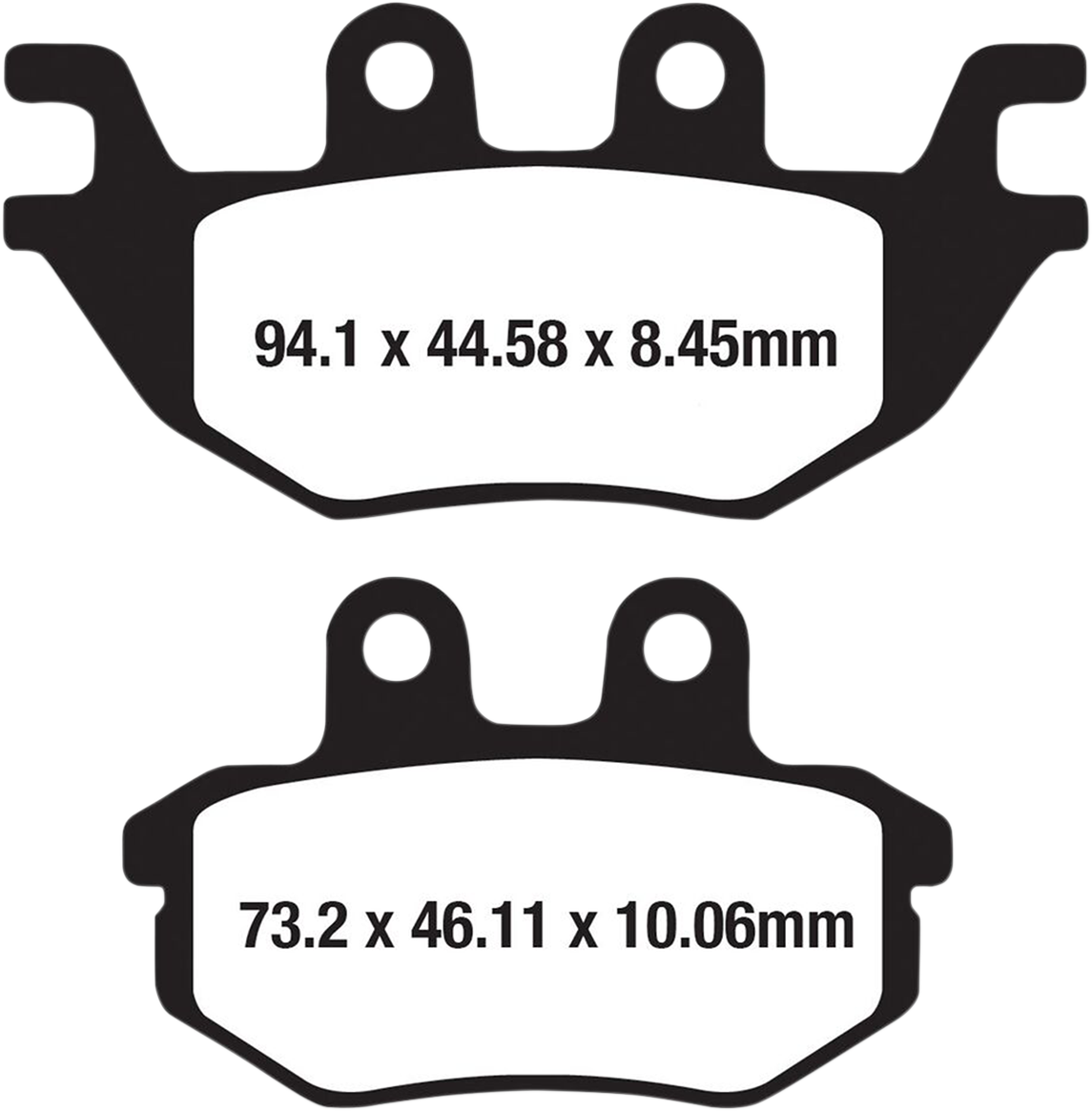 EBC Long-Life Sintered "R" Brake Pads